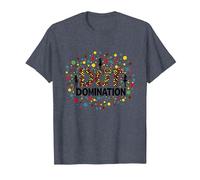 Dot Domination: Colorful Celebration for Polka Dot Lovers T-Shirt, Men, Heather Blue, S