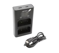 Dot.Foto BLX-1 Fast USB LCD Dual Battery Charger for Olympus OM System OM-1, OM-1 Mark II
