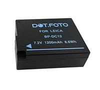 Dot.Foto BP-DC12, BP-DC12-E Premium 7.2v / 1200mAh Rechargeable Battery for Leica Q (Typ 116), Q-P, CL, V-LUX (Typ 114), V-LUX 4, V-LUX 5