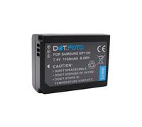 Dot.Foto BP1130, BP1130, ED-BP1130 Premium 7.4v / 1130mAh Rechargeable Battery for Samsung NX200, NX210, NX300, NX300M, NX500, NX1000, NX1100, NX2000