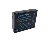 Dot.Foto DMW-BCJ13, DMW-BCJ13E Premium 3.6v / 1250mAh Rechargeable Battery for Panasonic Lumix DMC-LX5, DMC-LX7