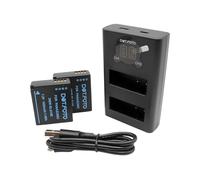 Dot.Foto DMW-BLE9, DMW-BLE9E, DMW-BLG10, DMW-BLG10E Premium 1025mAh Battery (2-pack) & USB Dual Charger for Panasonic DC-TZ99, DC-TZ90 DMC-TZ100 DMC-GX7 DMC-TZ80 DC-LX100 II, DMC-GF6 DMC-GX80 DC-GX9