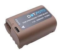 Dot.Foto DMW-BLK22 Premium 7.2v / 2200mAh Rechargeable USB-C Battery for Panasonic Lumix DC-S5, S5II, S5IIX, G9II, GH5II, GH6