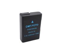 Dot.Foto EN-EL14, EN-EL14a Premium 7.4v / 1030mAh Rechargeable Battery for Nikon DF D3100 D3200 D3300 D3400 D3500 D5100 D5200 D5300 D5500 D5600 Coolpix P7000 P7100 P7700 P7800
