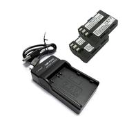 Dot.Foto EN-EL3e Premium 1500mAh Battery (2-pack) & USB Battery Charger for Nikon D50, D70, D70s, D80, D90, D100, MB-D100, D200, D300, D300S, D700