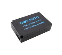 Dot.Foto LP-E12 Premium 7.2v / 875mAh Rechargeable Battery for Canon EOS-M, M2, M10, M50, M50 Mark II, M100, M200, 100D / PowerShot SX70 HS