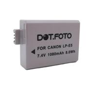 Dot.Foto LP-E5 Premium 7.4v / 1050mAh Rechargeable Battery for Canon EOS 450D, 500D, 1000D