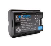 Dot.Foto NP-W235 Premium 7.2v / 2200mAh Rechargeable Battery for Fujifilm GFX 50S II, GFX 100S, GFX100 II, X-H2, X-T4, X-T5, X-S20