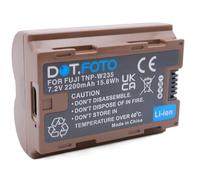 Dot.Foto NP-W235 Premium 7.2v / 2200mAh Rechargeable USB-C Battery for Fujifilm GFX 50S II, GFX 100S, GFX100 II, X-H2, X-T4, X-T5, X-S20