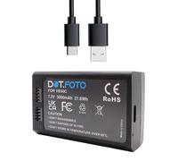 Dot.Foto VB26A, VB30, WB100 Premium 7.2v / 3000mAh Rechargeable Battery for Godox V1, V850 III, V860 III, MF-R76, Ring 72, AD100 PRO, V1 PRO