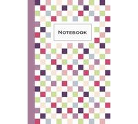 Dot Grid Notebook - Pink, Purple, White & Pistachio Green Floral - Japanese Aesthetic Hashira Journal, 6x9 in, 120 Pages, Soft Matte + Personal Info ... Flower Aesthetic, Writing, Drawing, Sketching