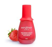 DOT & KEY 10% Niacinamide + Strawberry Face Serum with Vitamin B12 & Hyaluronic Acid | Fades Dark Spots, Hyperpigmentation & Dullness | Hydrates, Smooths & Minimizes Pores | 30ml