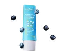 Dot & Key Blueberry Hydrate Barrier Repair Sunscreen, SPF 50+ PA++++, Water-Cream Texture, Fragrance-Free, 7 UV Filters (50g)