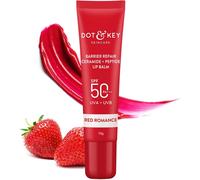 DOT & KEY Ceramide&Peptide Barrier Repair Lip Balm Spf 50,Pa+++|Red Romance|Uva