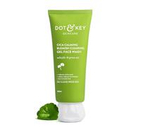 Dot & Key CICA Face Wash for Acne Prone Skin, 2% Salicylic Acid with Green Tea | For Oily & Sensitive Skin | Sulphate Free for Men & Women | Oil Control Face Wash with Zinc | 100ml