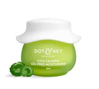Dot & Key Niacinamide & Cica(Centella) Oil-Free Face Moisturizer for Calm,Acne Free Hydrated Skin|Fades Acne Scar & Dark Spots,Soothes Redness & Irritation60ml Jar