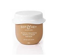 DOT & KEY Pea Peptide Strengthening Hair Mask With Moringa & Argan For Hair Fall Control, Dry and Frizzy Hair Smoothening for Women & Men, 200 Millilitre