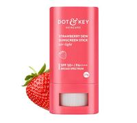 Dot & Key Strawberry Dew Spf 50 Sunscreen Stick On-The-Go Spf 50 P Broad Spectrum, Uva/Uvb Rays Protection With Hyaluronic & Ceramide Normal Skin Type For Hydration & Skin Barrier, 20G
