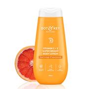 Dot & Key Vitamin C + E Super Bright Body Lotion for Deep Nourishing & Visibly Glowing Skin Reduces Dark Spots & Tanning With Triple Vitamin C & Niacinamide For Women & Men 250ml