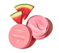 Dot & Key Watermelon Cooling Hydrogel Eye Patches | With Hyaluronic & Niacinamide | Under Eye Patches For Dark Circles & Puffiness Reduction | Instantly Hydrates, Cools & De-Puffs | 60 Patches, Pink