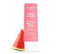 Dot & Key Watermelon Cooling Sunscreen SPF 50+ PA++++ | With Hyaluronic Acid, Instantly Cools Skin, Broad Spectrum Protection | Controls Excess Oil, Checks Tanning, No White Cast, All Skin Types | 50g