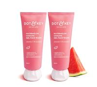 Dot & Key Watermelon Super Glow Gel Face Wash with Vitamin C & Cucumber Face Wash for Glowing Skin, Pigmentation and Dark Spot Reduction Normal, Combination & Oily Skin (200ml) Pack of 2