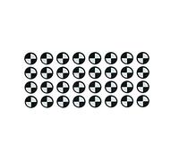 Dot Markers 3D Scanner Marker Positioning Magnetic Diagonal Fan-Shaped Reflective Target Point Ball Photogrammetry Coding(Inner8out12 high Reflective)
