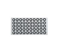 Dot Markers 3D Scanner Marker Positioning Magnetic Diagonal Fan-Shaped Reflective Target Point Ball Photogrammetry Coding(Inner6out10)