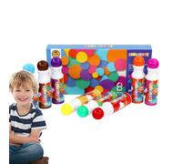 Dot Paint Marker - Washable & Erasable Coloured Pens, Normal Spot Markers, Dry Erase Set | For Kids Art Activities, Early Learning, Drawing Practice, Games