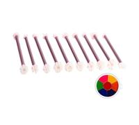 Dot Painting Flower Tool, Floral Embossing Dotting Tools, Multifunctional Art Stamp Pen Clay Crafts Accessories for Fabric Studio Diary Ceramic Project Scrapbook Decoration