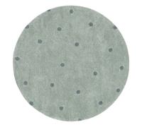 Dot round rug Sage 140 cm