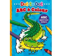 Dot to Dot ABC & Colour : Uppercase letters