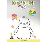Dot-to-Dot Animals with Quiz - Connect the Dots & Learn: A Fun Activity Book for Kids Ages 4-8 - Trace the Numbers, Reveal the Animals & Solve the Land or Water Quiz