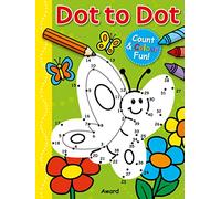 Dot to Dot Butterfly and More: Counting & Colouring Fun!