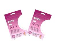 Dot To Spots Pimple Patches - Stocking Fillers - Pack of 36 Translucent Hydrocolloid Spot Treatment Stickers for Face - Fast-Acting (72 Dots)