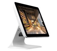 Dotauge Cash Register Point Sale Machine POS System Multi Touch Monitor Single Screen for Retail Restaurant Small Business(White)