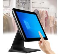 Dotauge Point Of Cash Register 15" Touch Screen Retail And Restaurant POS Terminal Machine for Store Club Sale Terminal(Black)