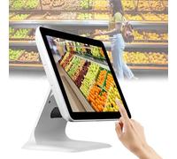 Dotauge Point Of Sale Cash Register Multi Touch Monitor with Windows 10 Professional for Retail Restaurant Store Club(White)