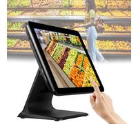 Dotauge Point Of Sale Cash Register Multi Touch Monitor with Windows 10 Professional for Retail Restaurant Store Club(Black)