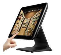 Dotauge Small Business Cash Register Point of Sale Terminal 15”Touch Screen for Retail And Restaurant POS Terminal(Black)