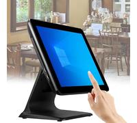 Dotauge Smart Cash Register 15”Touch Screen POS System Retail Restaurant POS Terminal Machine for Restaurant Bar Cafe Large Small Business(Black)
