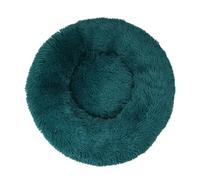 DOTBUY-SHOP Large Dog Bed Washable, Soft Comfy Cat Bed Felt Donut Dog Bed, Warm Pet Bed for autumn and winter, Orthopedic Dog Beds Gift for Medium Cats and Dogs (80 cm,dark green)