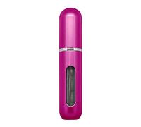 Dotcom Living Refillable Perfume Atomizer Bottle Travel Scent Pump Portable Spray Mini Case (Hot Pink)