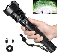 Rechargeable Flashlights 990,000 Lumens, Super Bright LED Flashlight High Lumens with USB Cable, 5 Modes Waterproof Flashlight Powerful Flash Light for Home Camping Hiking