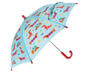 dotcomgiftshop Children's Push-Up Umbrella - Sausage Dog