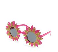 dotcomgiftshop Funglasses - Pink and gold starburst sunglasses