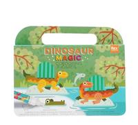 dotcomgiftshop Rex London Magic Water Colouring Cards - Baby Dinos