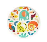 dotcomgiftshop REX London Melamine Plates Set, Toddler Plates, Wild Wonders | melamine plates, toddler plates, plastic plate, melamine tableware, toddler dish, plastic dining plate, home serveware