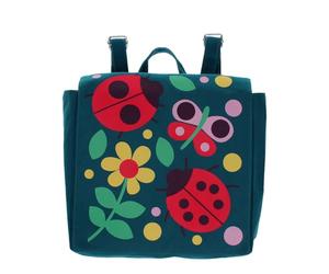 dotcomgiftshop Rex London Mini children's canvas backpack - Ladybird