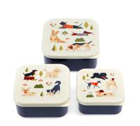 dotcomgiftshop Rex London Snack boxes (set of 3) - Dog Park